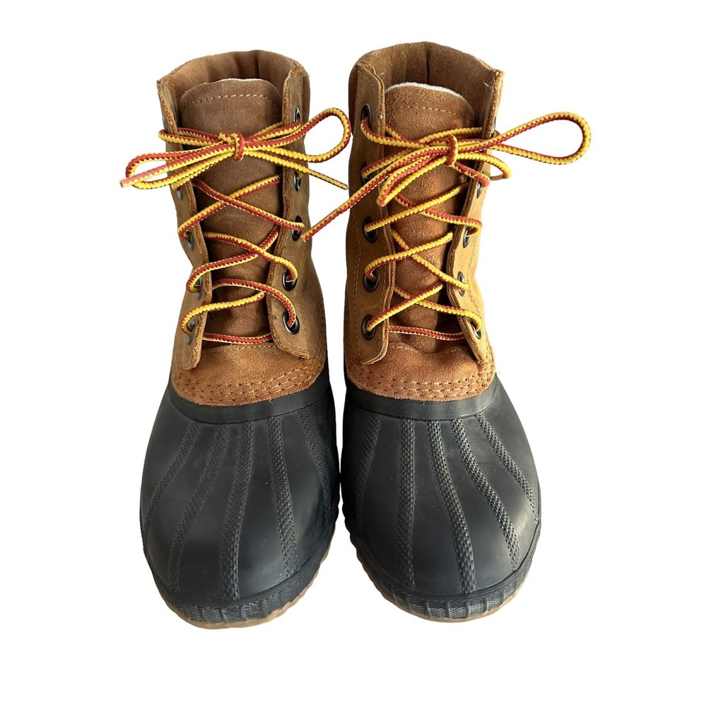 Sorel Womens Brown Duck Boots Waterproof Winter Rain Snow Shoes Size‎ 5